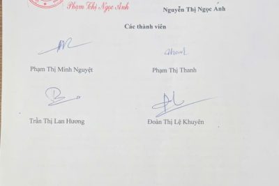 TỜ TRÌNH, BIÊN BẢN, DANH SÁCH TRẺ THUỘC DIỆN CHÍNH SÁCH NĂM 2025