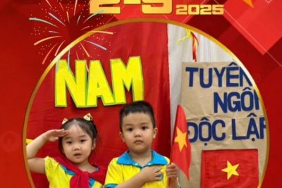 MỘT SỐ HOẠT ĐỘNG CỦA CÁC BÉ TRƯỜNG MẦM NON HÙNG VƯƠNG HƯỚNG TỚI ĐẠI LỄ KỈ NIỆM 80 NĂM NGÀY QUỐC KHÁNH 2/9.